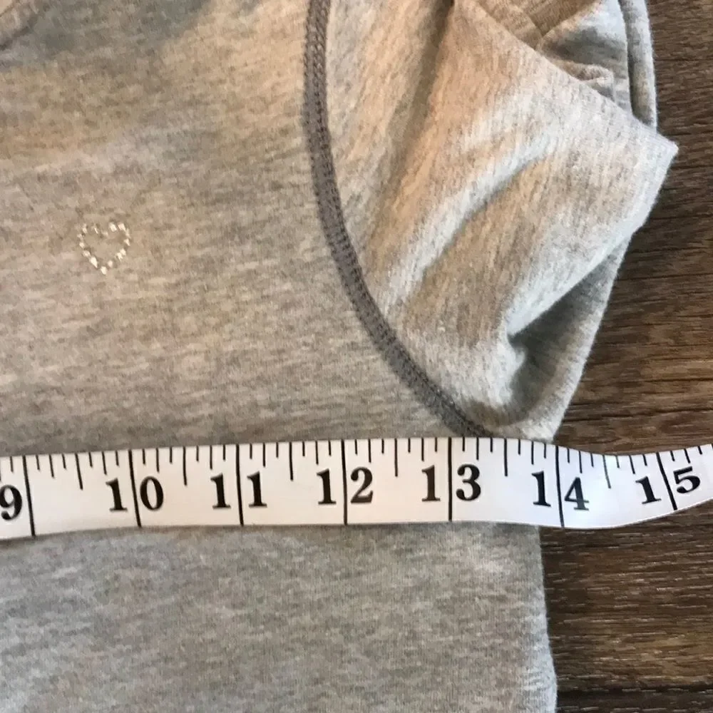 Gap Gray Girls Zipper Hoodie Size M 8 Long Sleeve